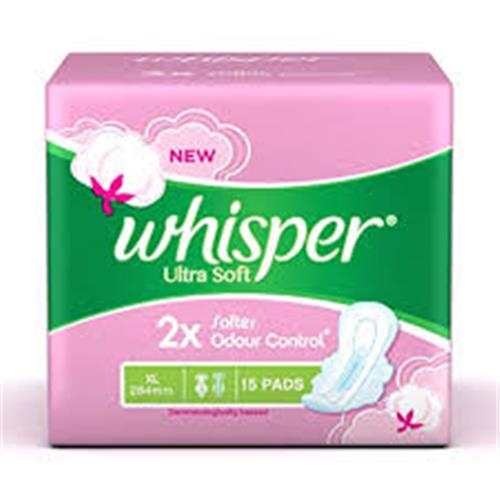 WHISPER ULTRA SOFT XL 15 Pads